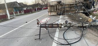 Accident în sudul țării. Șoferul a adormit la volan