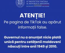 Ministerul Muncii și Protecției Sociale: Ministerul nu acordă plăți unice de 13.000 de lei cetățenilor născuți între 1949 și 2010