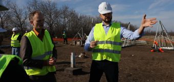 Ministrul Energiei a vizitat șantierul de construcție al Liniei electrice Vulcănești-Chișinău