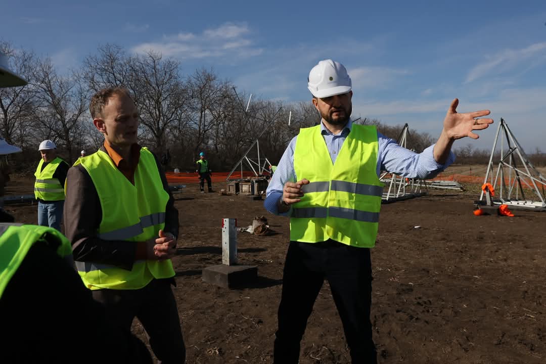 Ministrul Energiei a vizitat șantierul de construcție al Liniei electrice Vulcănești-Chișinău