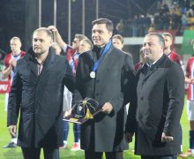 Alexandru Epureanu, onorat de UEFA pentru cele 100 de meciuri la echipa națională