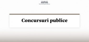 Concurs pentru selectarea candidatului la funcția de Consilier pentru soluționarea contestațiilor al ANSC