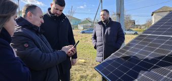 Ministrul Energiei a vizitat satul Sireți din Strășeni