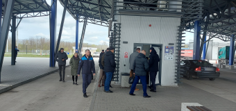 O delegație a Ucrainei și FRONTEX – în vizită de lucru la Poliția de Frontieră