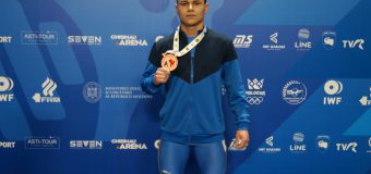 O nouă medalie pentru Republica Moldova la Campionatul European de Haltere