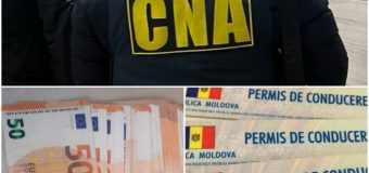 O femeie – cercetată de CNA pentru pretinderea a 3 mii euro pentru un permis de conducere