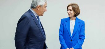 Maia Sandu s-a văzut cu vicepremierul Italiei
