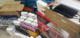 Un lot de mărfuri fără acte depistate de vameși în nordul țării