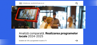 Analiză CA: durata totală a programelor locale la posturile TV în scădere cu 13% în 2025 față de 2024