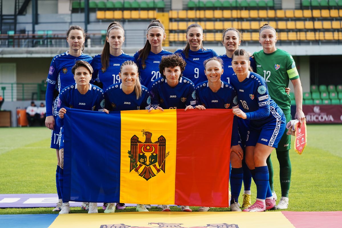 Fotbal feminin. Moldova a cedat în meciul cu Slovacia