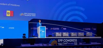 Maia Sandu, la Congresul PPE: Moldova și Ucraina trebuie să adere la Uniunea Europeană