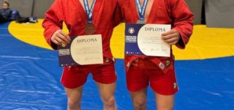 Performanță pentru sportivii moldoveni la Campionatul European de sambo