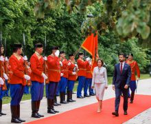 Maia Sandu se află în vizită oficială în Muntenegru pentru discuții privind aderarea la Uniunea Europeană