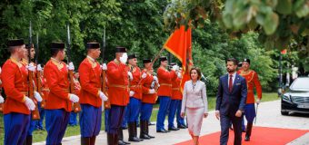 Maia Sandu se află în vizită oficială în Muntenegru pentru discuții privind aderarea la Uniunea Europeană