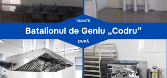 Sediul statului major al Batalionului geniu „Codru” a fost renovat