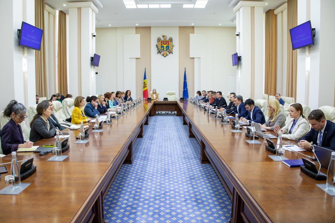 Discuție la Guvern privind parteneriatul cu entitățile ONU în Moldova