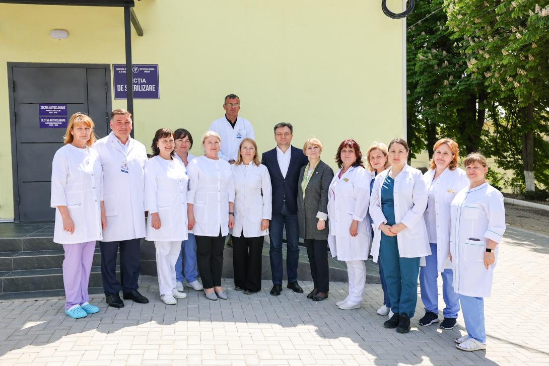 Bloc de anatomie patologică nou la Spitalul raional Hîncești
