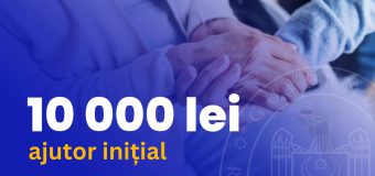 10 mii de lei pentru familiile afectate de incendiul de la Durlești