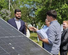 Panouri fotovoltaice la Pervomaisc. Vor reduce din consumul de energie a pompelor ce alimentează locuitorii cu apă potabilă
