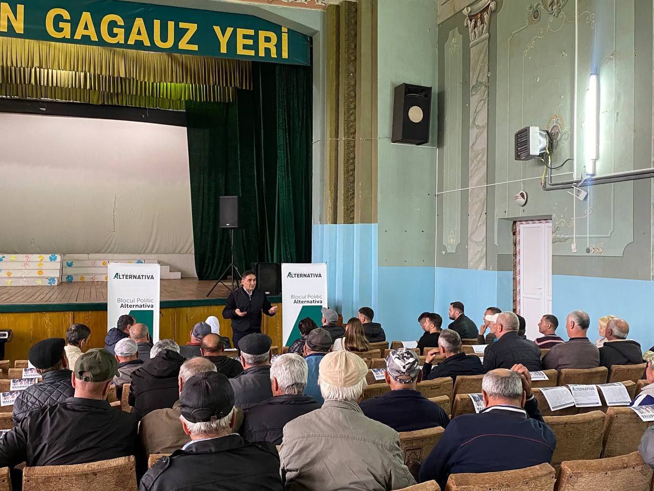 Alexandr Stoianoglo a discutat cu localnicii din satul Baurci