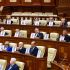 (FOTO) BCS cu portrete ai eroilor de război la ședința Parlamentului