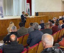 Stoianoglo, în discuții cu cetățenii din Copanca, raionul Căușeni