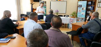 Dan Perciun a vizitat Școala Profesională din Orhei