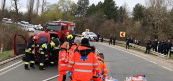 Exerciții tactice de protecție civilă vor desfășura mâine pompierii și salvatorii