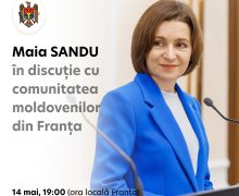 Moldovenii din Franța – invitați la discuții cu Maia Sandu