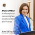 Moldovenii din Franța – invitați la discuții cu Maia Sandu