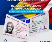 Permisele de conducere ale Republicii Moldova și Republicii Letonia sunt recunoscute reciproc