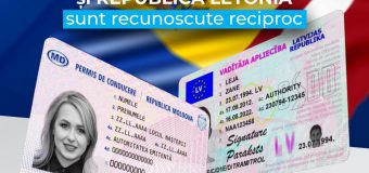 Permisele de conducere ale Republicii Moldova și Republicii Letonia sunt recunoscute reciproc
