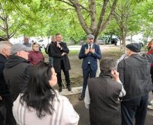 Vladimir Bolea a vizitat zona unde urmează a fi construită o rețea de canalizare modernă din orașul Codru, mun. Chișinău