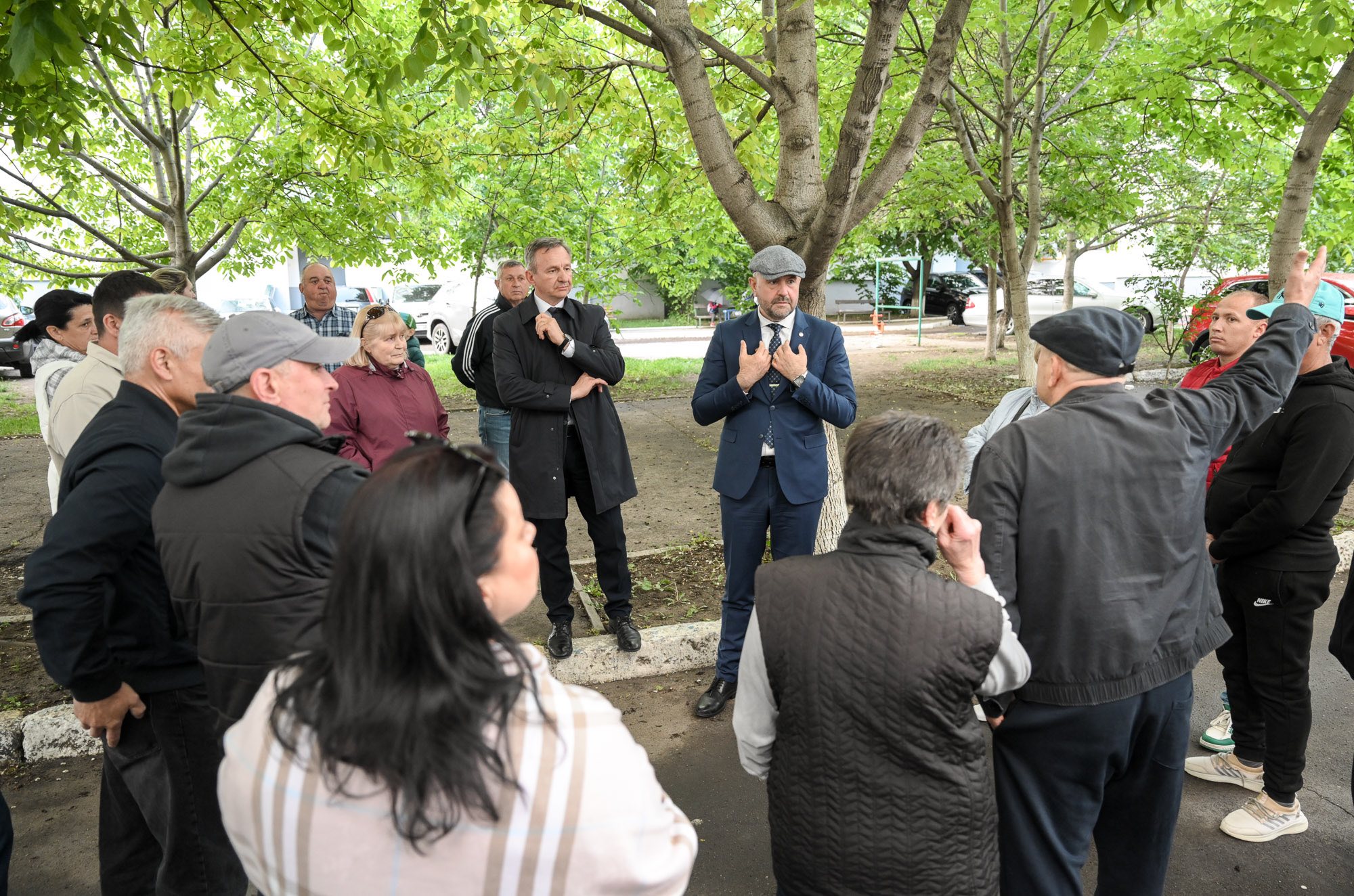 Vladimir Bolea a vizitat zona unde urmează a fi construită o rețea de canalizare modernă din orașul Codru, mun. Chișinău