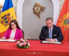 Memorandum de colaborare între Moldova și Muntenegru. Vor face schimb de experiență în procesul de integrare europeană