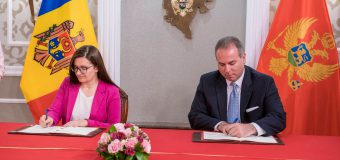 Memorandum de colaborare între Moldova și Muntenegru. Vor face schimb de experiență în procesul de integrare europeană