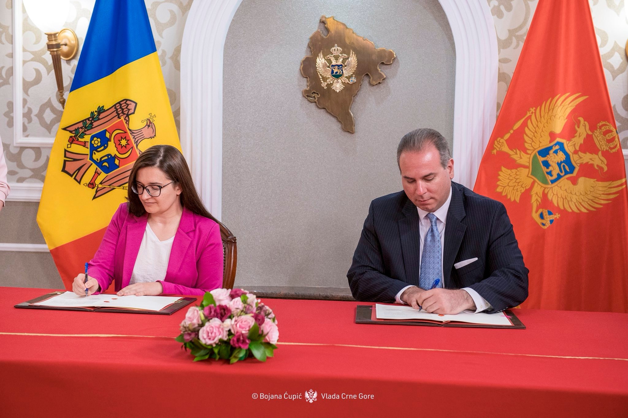 Memorandum de colaborare între Moldova și Muntenegru. Vor face schimb de experiență în procesul de integrare europeană