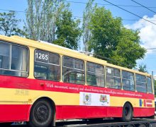 Primăria mun. Chișinău donează un troleibuz istoric orașului Riga