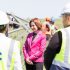 Maia Sandu a vizitat linia electrică Vulcănești-Chișinău
