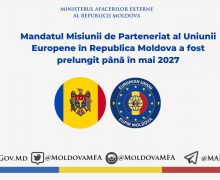 Mandatul Misiunii de Parteneriat al Uniunii Europene în Republica Moldova a fost prelungit până în mai 2027