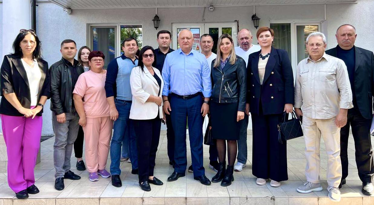Igor Dodon a discutat cu liderii organizațiilor teritoriale ale PSRM din sudul țării