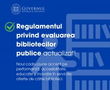 Modificări la Regulamentul privind evaluarea bibliotecilor publice