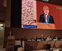 Ala Nemerenco, la Adunarea Mondială a Sănătății, a prezentat progresele Republicii Moldova în domeniu