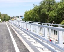 Podul peste calea ferată de pe traseul Chișinău-Orhei-Bălți, deschis pentru circulație