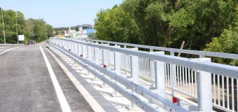 Podul peste calea ferată de pe traseul Chișinău-Orhei-Bălți, deschis pentru circulație