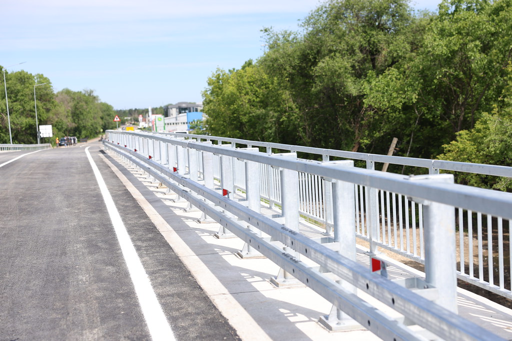 Podul peste calea ferată de pe traseul Chișinău-Orhei-Bălți, deschis pentru circulație