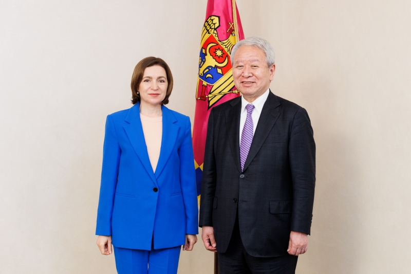Maia Sandu s-a întâlnit cu Președintele Agenției de Cooperare Internațională a Japoniei