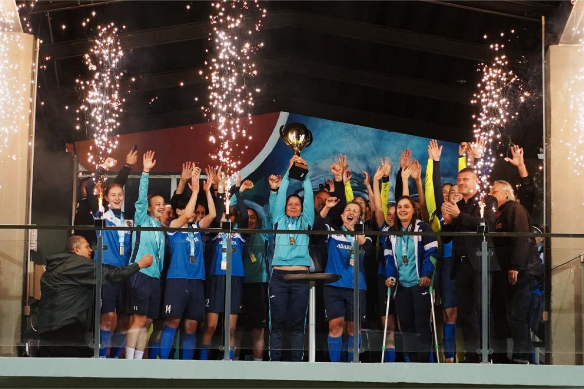 Fotbal feminin. Agarista CSF Anenii Noi a câștigat Cupa Moldovei