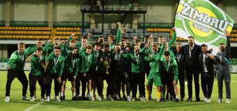 Zimbru II, premiată pentru titlul cucerit în Liga 2 Nord
