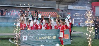 Școala medie nr.9 și liceul „Nicolai Gogol”, campioane la Liga David’s Capital Fotbal în Școli 2025